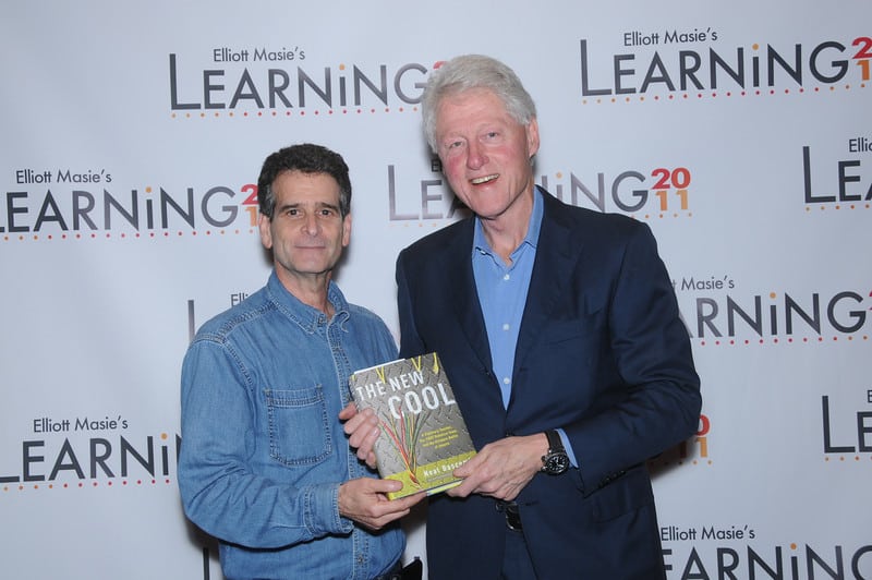 Did the inventor of the Segway really die? : Dean Kamen with bill clinton