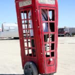 Burning Man cabine telephonique