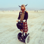 Viking au Festival Burning Man à Segway