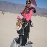 Déguisement original Segway Festival Burning Man