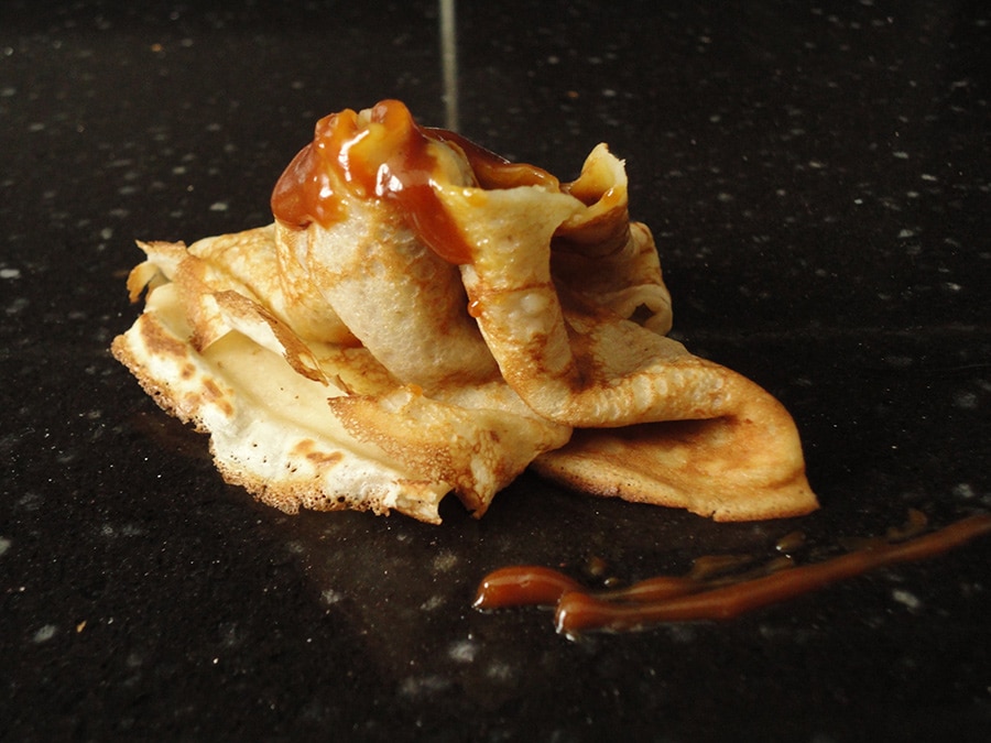 crepe bretonne creme de caramel au beurre sale Carnac