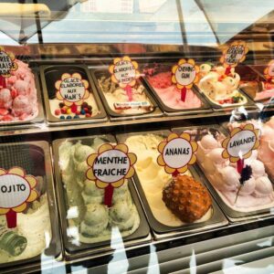 Glacier Fenocchio place Rossetti dans le Vieux-Nice