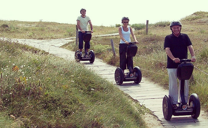 Balade sur les plages de Lorient en gyropode Mobilboard