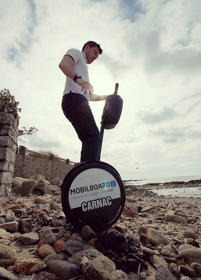 Balade en Segway au bord de mer