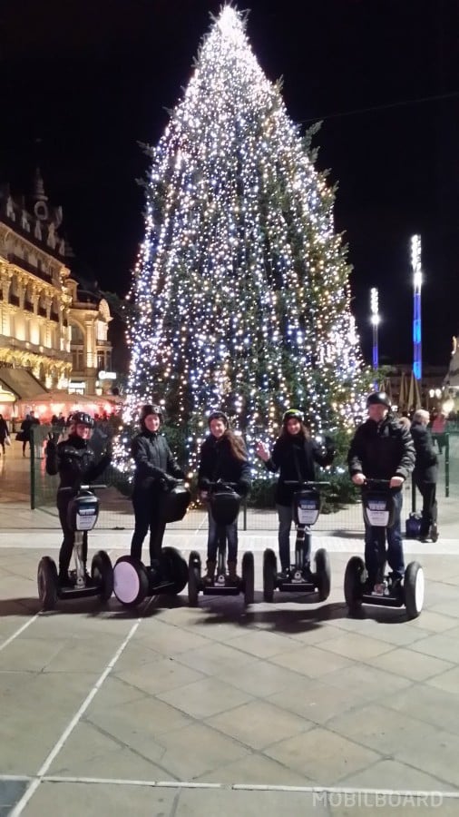 Tous en Segway pour fêter Noël à Montpellier
