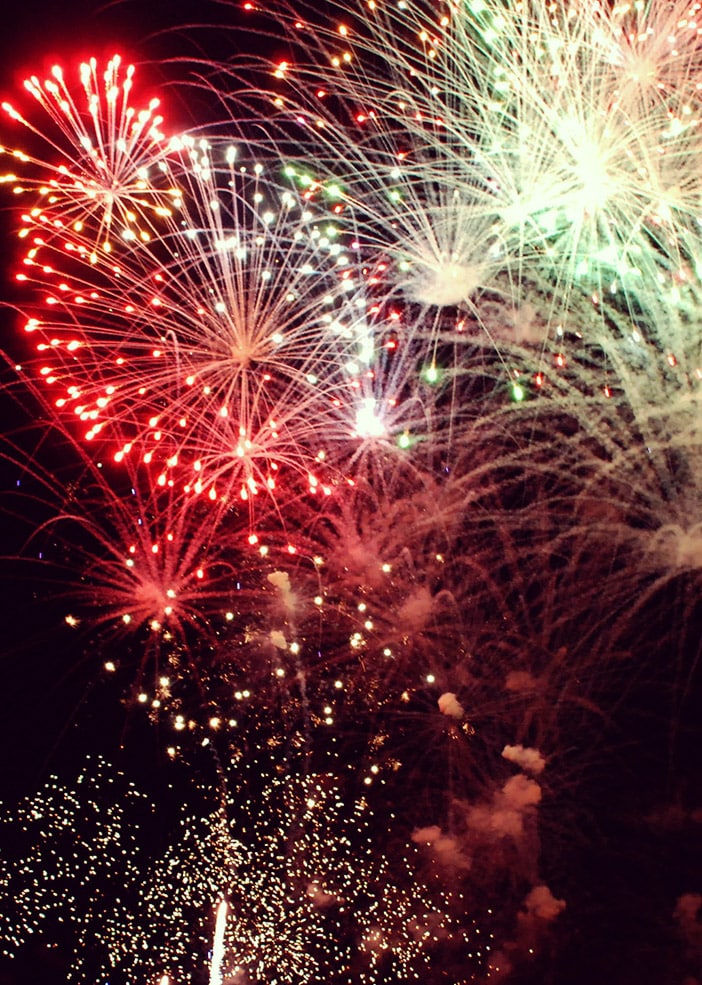 Feux d'artifice du 14 juillet