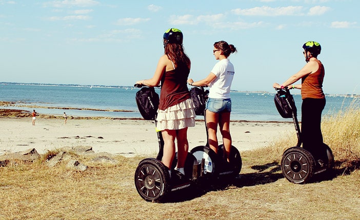 Balade entre filles à gyropode