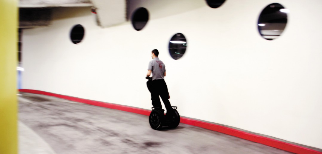 Sécurité segway parking