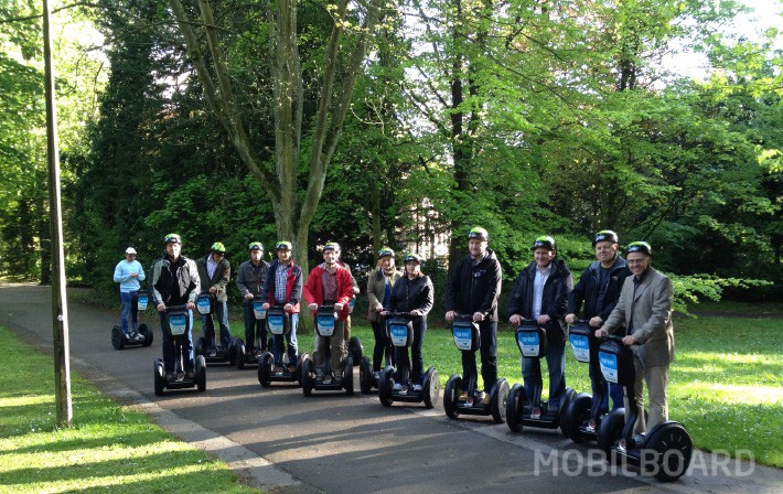 gyropode Segway groupe séminaire d'entreprise