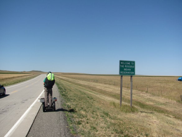 Voyage à gyropode Segway