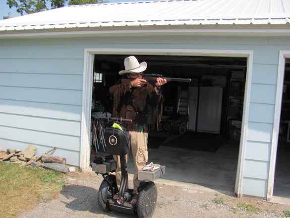 Cowboys à gyropode Segway Travellers