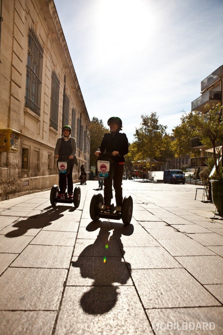 circulation du gyropode en ville