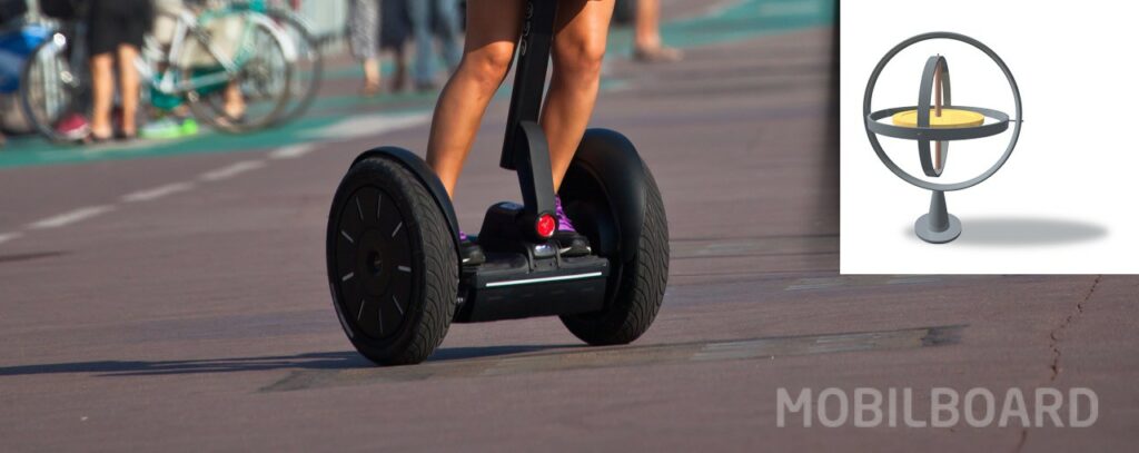 Gyroscope et gyropode – fonctionnement Fonctionnement gyropode Segway gyroscope