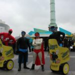 distribution flyers gyropode Segway costumes