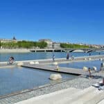 Lyon - les berges du Rhône