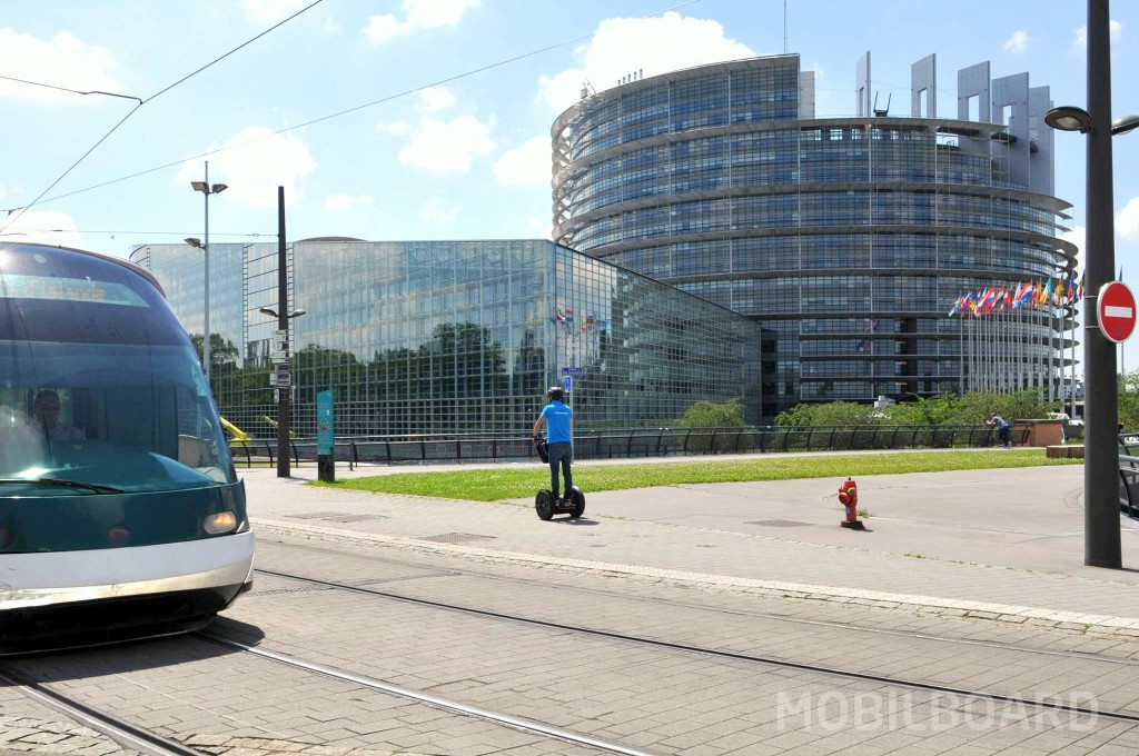 Parlement européen Segway Strasbourg