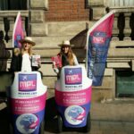 Opération street marketing : Mpl aéroport Montpellier