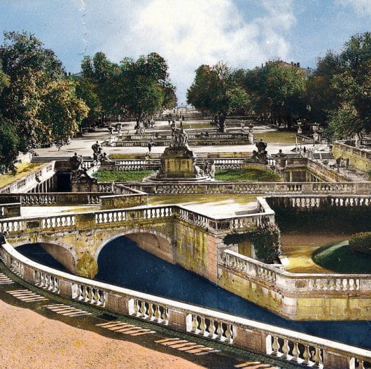 Visiter les jardins la Fontaine de Nîmes