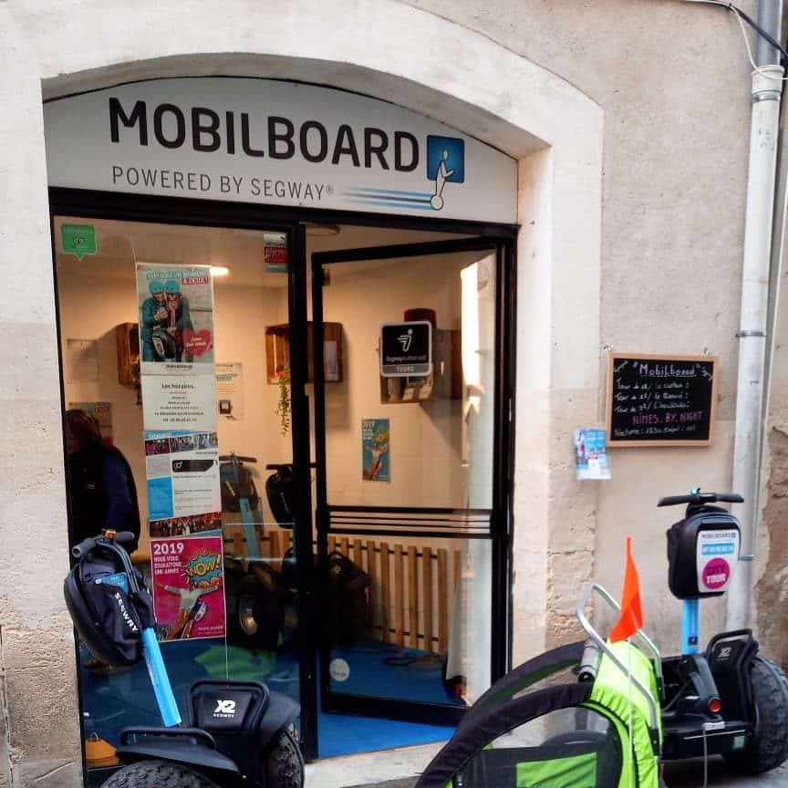 agence Nîmes gyropode Segway Mobilboard