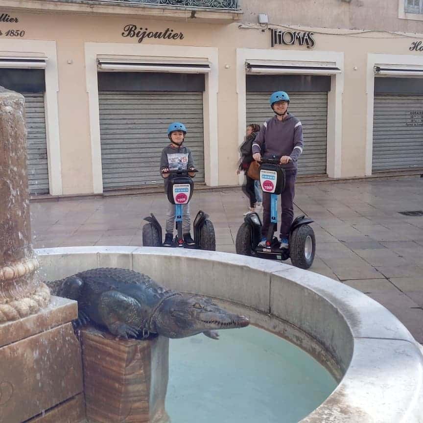 Visiter Nîmes en Gyropode Segway