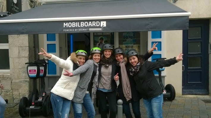 organiser sa fête d'anniversaire entre filles en Segway