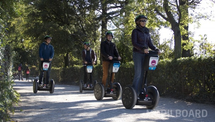 groupe anniversaire balade en Segway