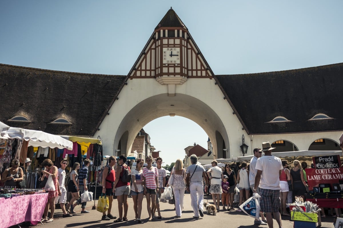 Le marché Touquet Paris plage