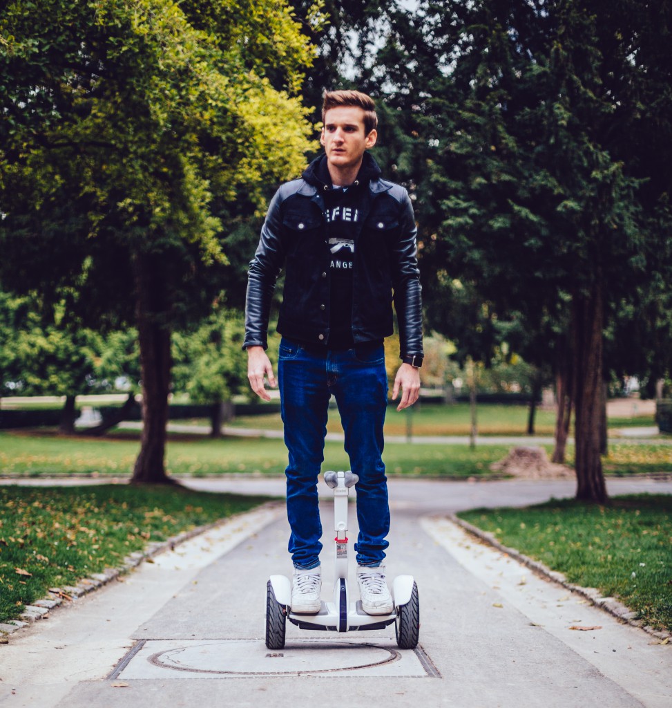 gyropode Nine Bot mini white