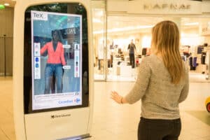 dressing virtuel miroir réalité augmentée