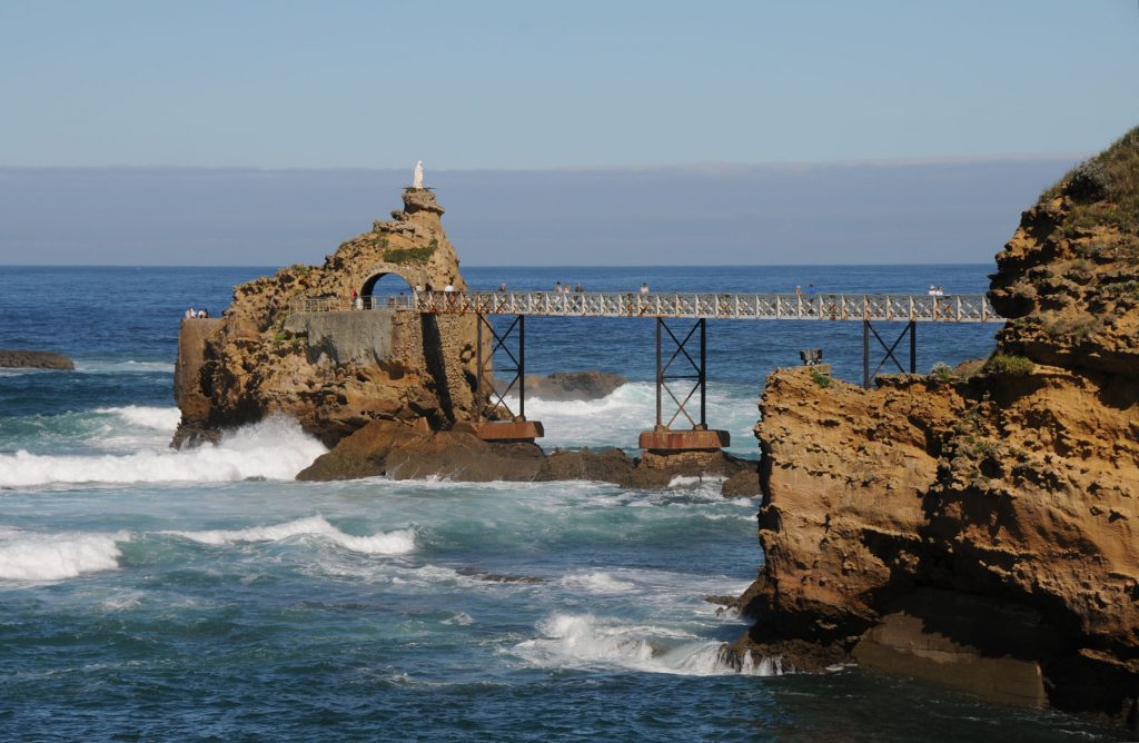 Biarritz Rocher Vierge