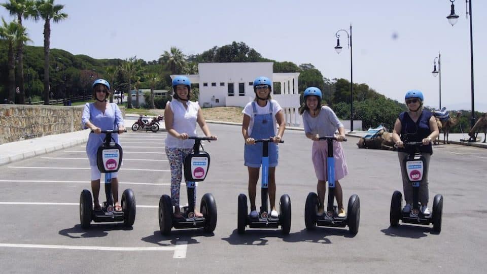 Mobilboard Tanger Segway ballade entre filles