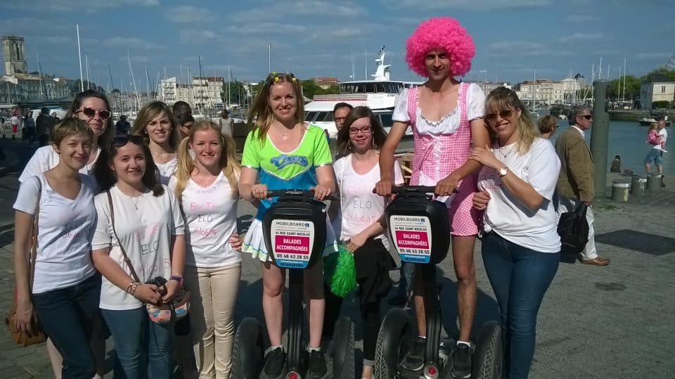 Mobilboard la Rochelle enterrement vie de jeune fille