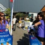 tournoi de tennis : street marketing Segway