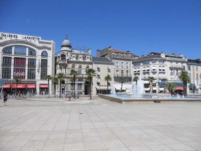 La Place Clemenceau de Pau