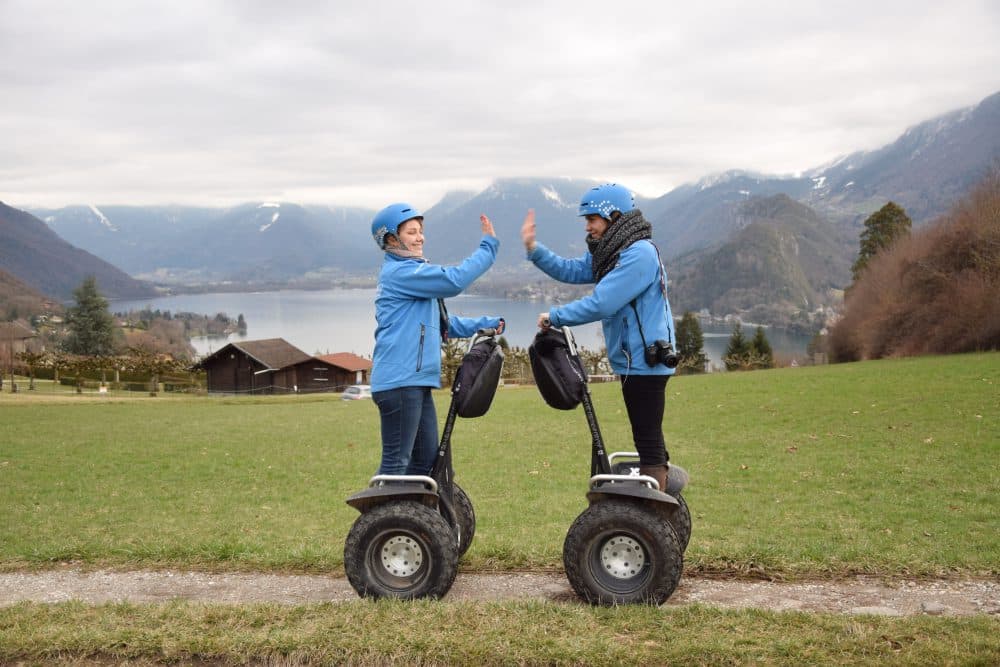 Découverte Lac d'Annecy en gyropode Segway