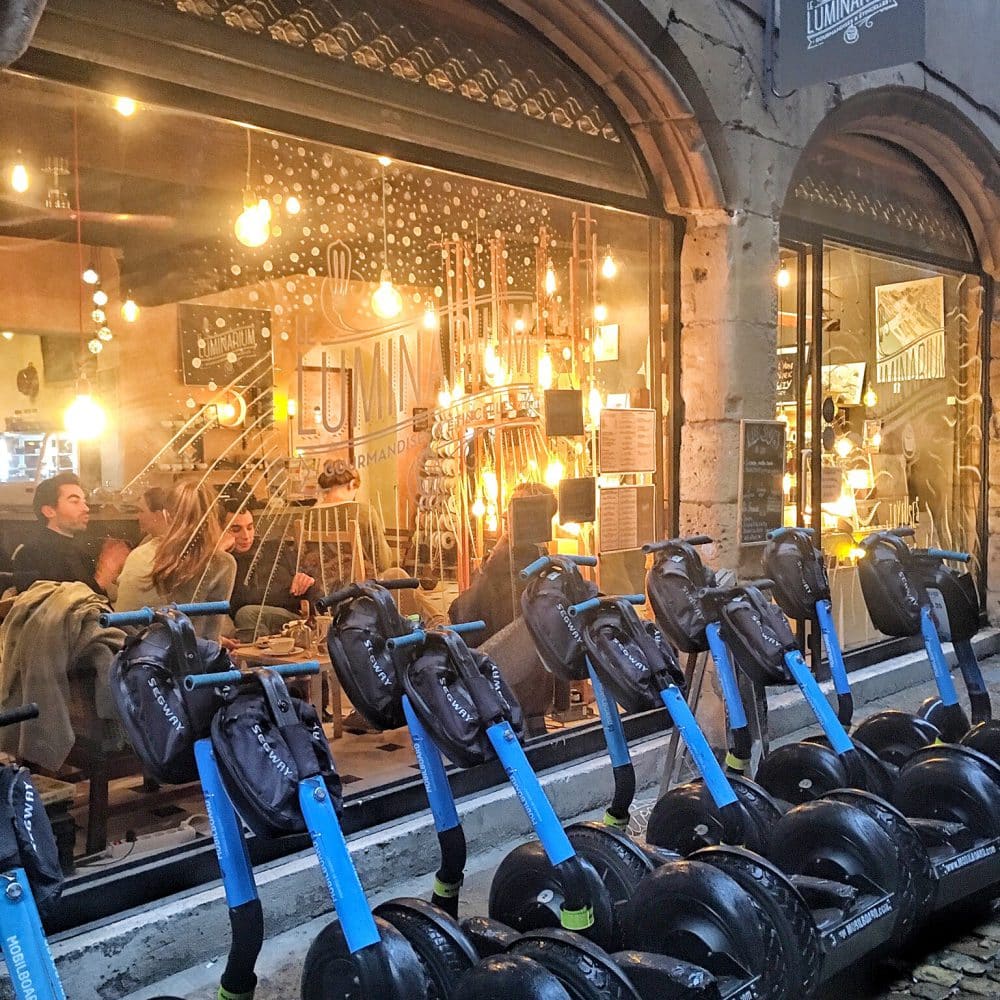 Luminarium Lyon : pause gourmande Mobilboard