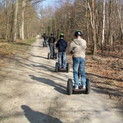 Les forêts de Fontainebleau en gyropode Segway
