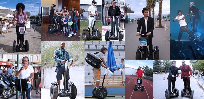 50 celebrities on their Segway PT : people