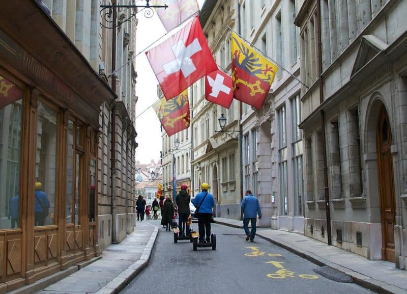 Flâner en Segway dans le charme des ruelles Suisse