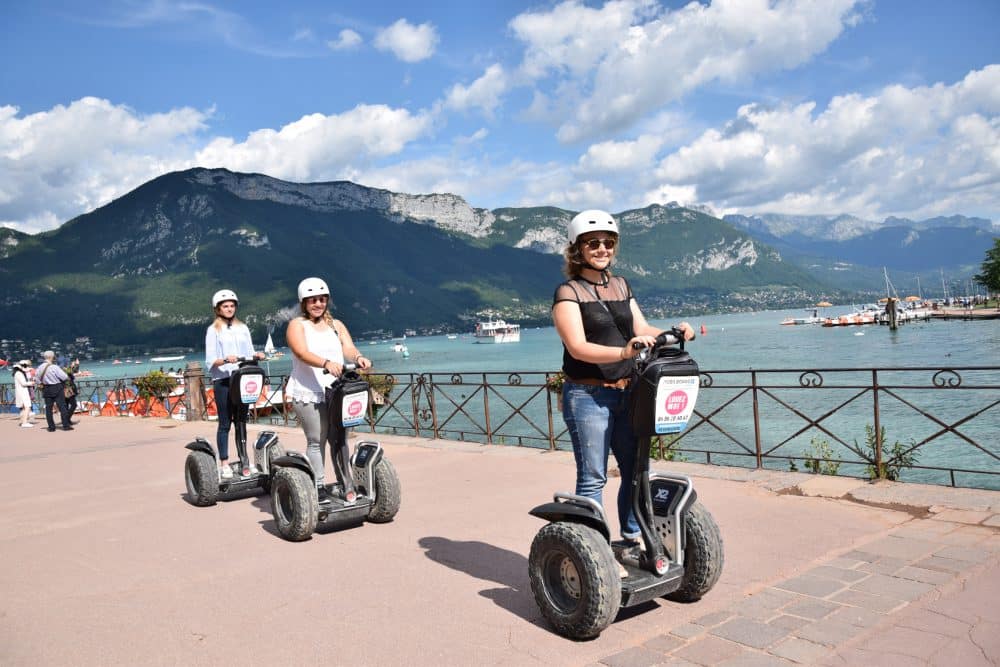 Balade en Segway sur les rives du Lac d'Annecy