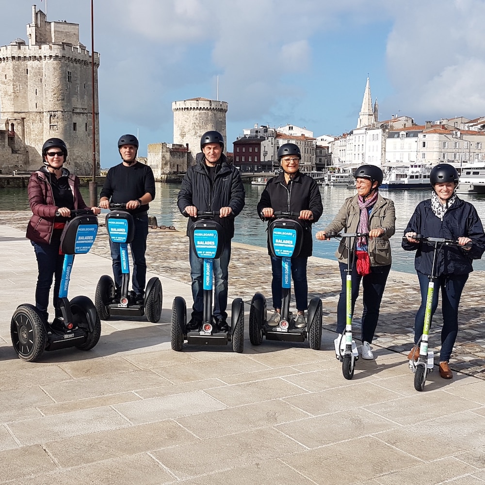 Circuit en trottinettes et segway à La Rochelle