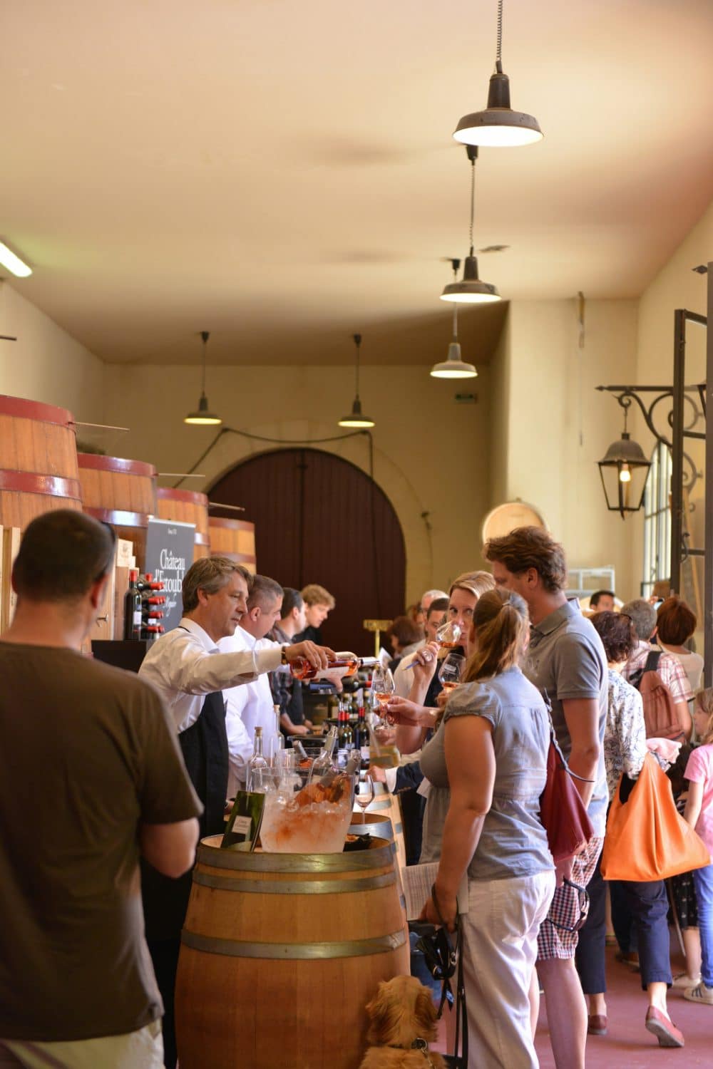 Dégustation au Domaine d'Estoublon