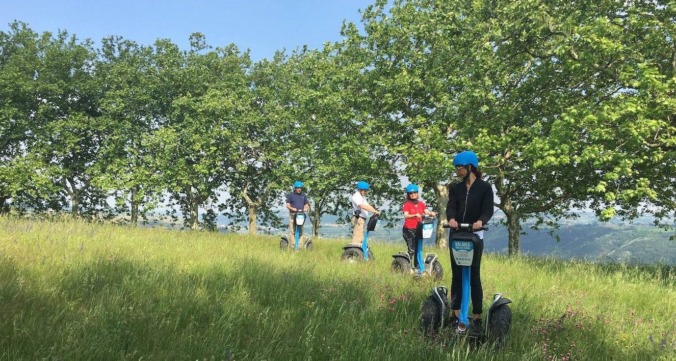 Balade à Segway dans le Parc du Pilat