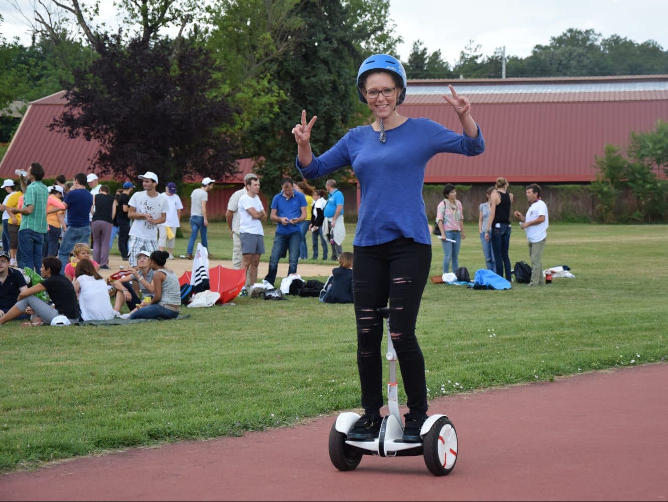 Activité à Segway pour séminaire d'entreprise