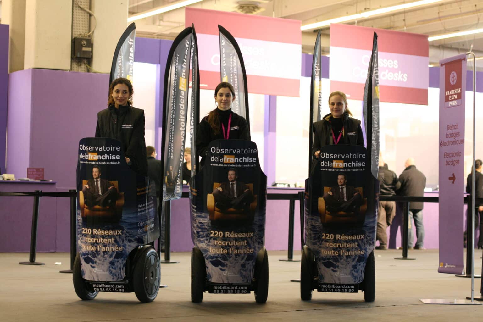 Salons et événements à Lyon : 4 raisons de louer un gyropode Segway Segway pour salons et évènements