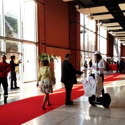 Optimiser service accueil à un salon