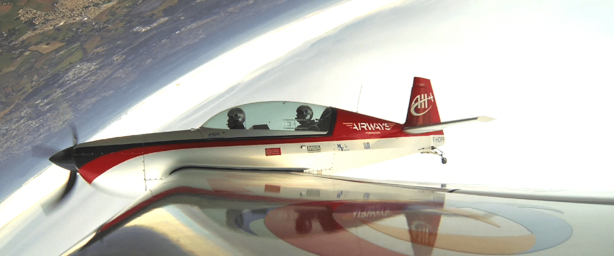 EVG à Montpellier voltige aérienne