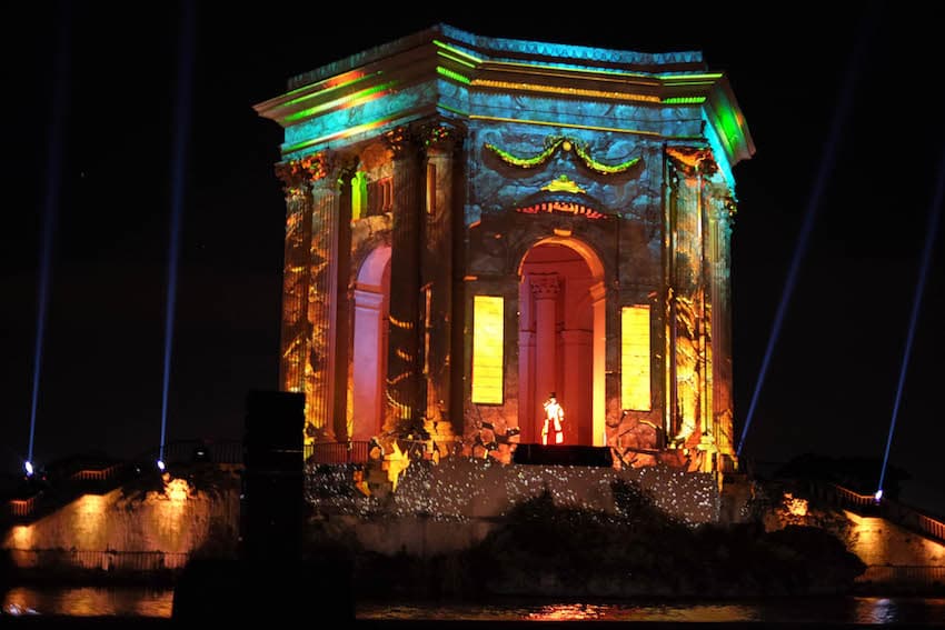 Coeur de ville en lumière à Montpellier