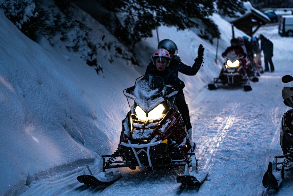 Moto-neige à Annecy