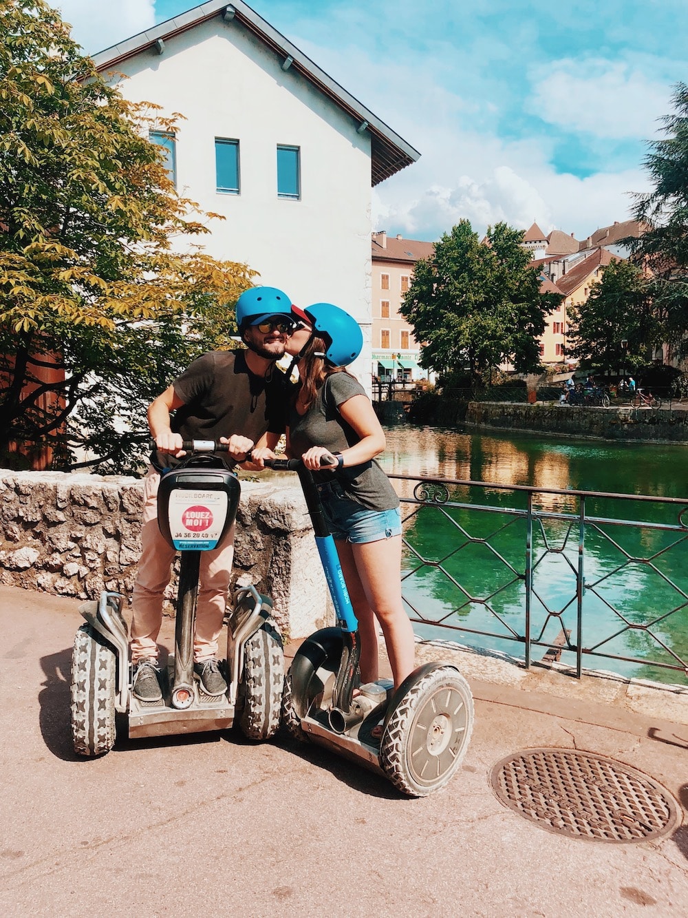 Couple, Segway en Haute-Savoie